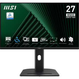 MSI PRO MP275QPG 27 WQHD 2XHDMI DP MULTI VESA